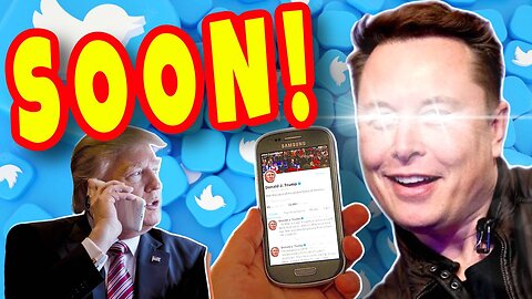 Elon Musk PROMISES to REINSTATE Trump's Twitter— Remember THIS?!