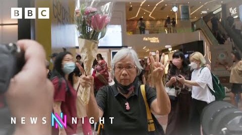 Hong Kong: Journalists on trial and Tiananmen massacre commemorators arrested - BBC Newsnight