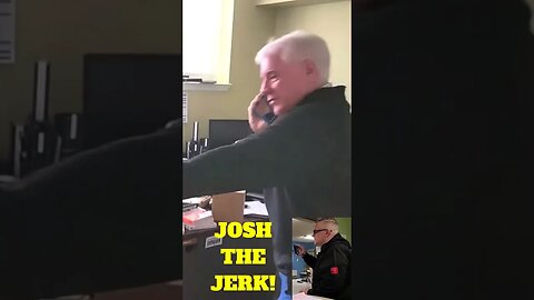 Frauditor Josh the Jerk Has Door Slammed in His Face! #shorts