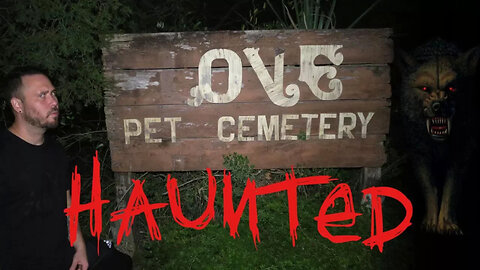 I Went To A REAL Haunted Pet Cemetery And Spent The Night | OmarGoshTV