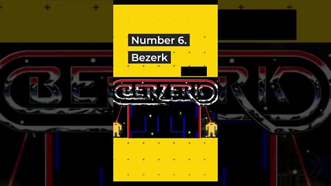 Top 10 Games of 1980 | Number 6: Bezerk #shorts