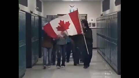 Canadian Teenagers Walk Out Of Class Demanding An End To Masking