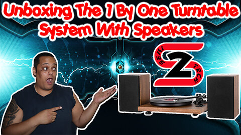 Unboxing The 1 By One Turntable System With Speakers - Vinyl Player