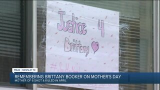 Brittany Booker's family grieves first Mother's Day without her