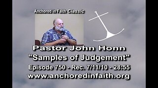 #750 AIFGC – John Honn - “Samples Of Judgment”