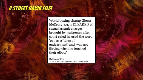 Glenn McCrory is CLEARED of sexual assault charges for the use of the word 'pet'