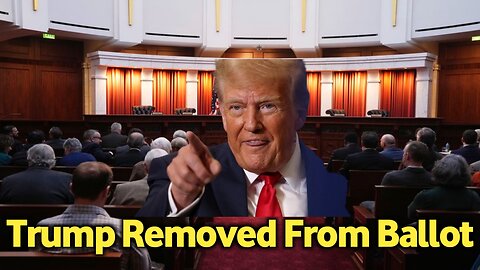 Trump Removed from Ballot! Colorado Supreme Court Makes Historic Ruling