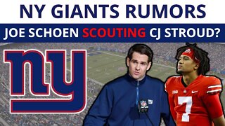 Giants Rumors: Joe Schoen Scouting CJ Stroud At OSU Pro Day? James Bradberry Chiefs Trade?