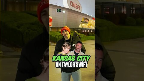 Kansas City Fans Real Thoughts on Taylor Swift #nfl #taylorswift