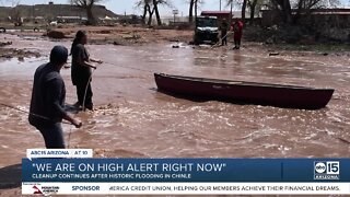 Residents in high alert from historic flooding in Chinle