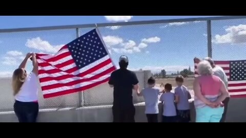 The People’s Convoy USA 2022 And The Freedom Convoy USA The American Flag Is Gloriously Patriotic!