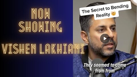 How To Bend Reality The Mind Blowing Secret | Vishen Lakhiani