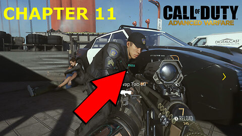 WHO IS THAT! - CALL OF DUTY ADVANCED WARFARE GAMEPLAY WALKTHROUGH CHAPTER 11
