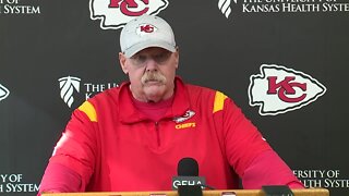 Chiefs HC Andy Reid gives updates on WRs Skyy Moore, Mecole Hardman