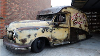Taxi Transformed Into Rat-Rod In Seven Days | RIDICULOUS RIDES