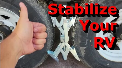 Stabilize Your RV - OEDRO X-Chock Wheel Stabilizer - RV Upgrades