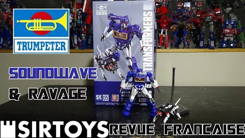 [Francais] Revue Video de Trumpeter - Soundwave & Ravage