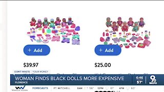 Mom finds some Walmart Black dolls more expensive than white dolls