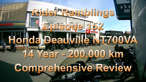 Honda Deauville NT700VA 14 year & 200,000 km Comprehensive Review