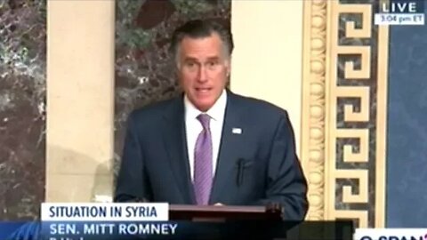 Romney "What We Have Done To The Kurds Will Stand As A Bloodstain On The Annals Of American History"