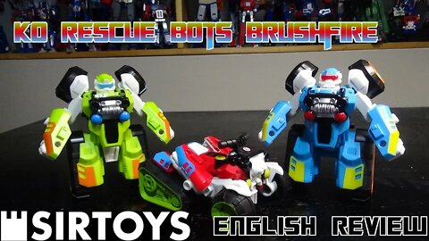 Video Review for the KO Rescue Bots Brushfire