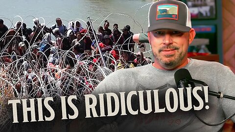The National Guard is HELPING Illegal Immigrants Cross the Border! | The Chad Prather Show