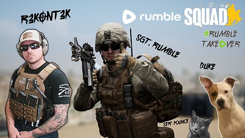 📺 R3K's IRS Agent Confiscates his PC and Plays SQUAD | RumBot Alerts Activated