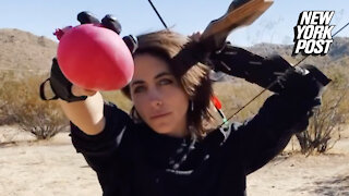 Archery star Kendall Tichner hits TikTok on the bullseye