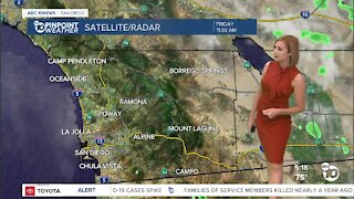 ABC 10News Pinpoint Weather with Meteorologist Leah Pezzetti