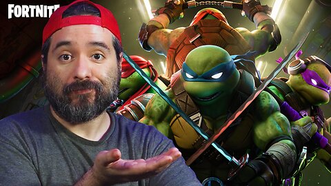 FORTNITE AND CHILL TMNT STYLE