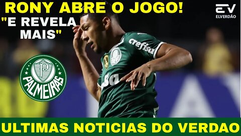 Palmeiras Rony revela estratégia para jogo contra o São Paulo #palmeiras#rony#noticiasdopalmeiras