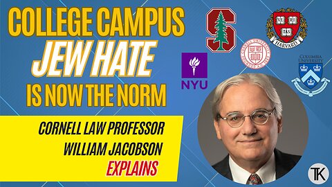 The Jew Hate on College Campuses Is Now Normal