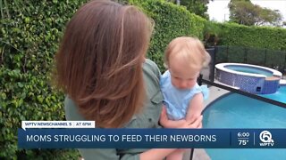 Moms struggling to feed their newborns