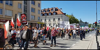 1.05.2023 r. - #MarszPokoju, #Warszawa, #Polska. Wideorelacja - część 8/14.