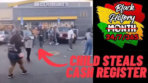 Blacks Celebrate Juneteenth By Looting McDonalds in Los Angeles