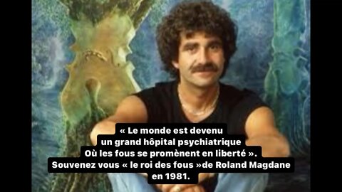 « le roi des fous » Roland Magdane (1981)