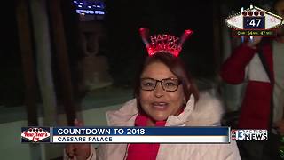 Countdown to 2018 on Las Vegas Strip