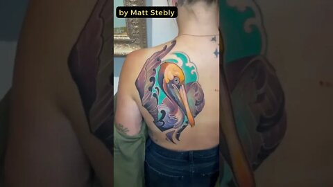 Stunning Tattoo by Matt Stebly #shorts #tattoos #inked #youtubeshorts