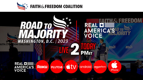 LIVE AT FAITH AND FREEDOM COALITION - ROAD TO MAJORITY D.C. 2023