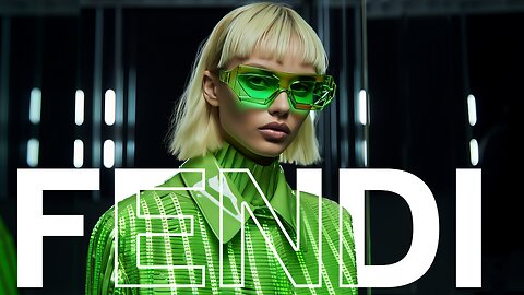 Fendi Women's Spring Summer 2024 AI Photography Fashion Show