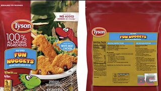 Tyson recalls nearly 30,000 pounds of dino chicken nuggets