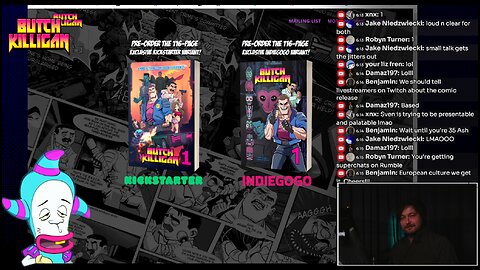 BUTCH KILLIGAN kickstarter LAUNCH PARY| svenstream