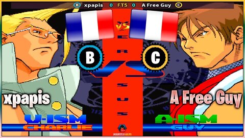 Street Fighter Alpha 3 (xpapis Vs. A Free Guy) [France Vs. France]