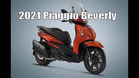 2021 Piaggio Beverly Scooter