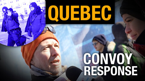 Quebec City sees Freedom Convoy of its own over the weekend