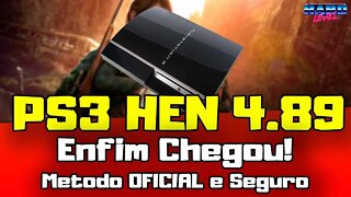 [PS3] HFW 4.89 e HEN 3.1.1 finalmente chegaram! Tutorial Metodo OFICIAL e Seguro! Playstation 3 HEN