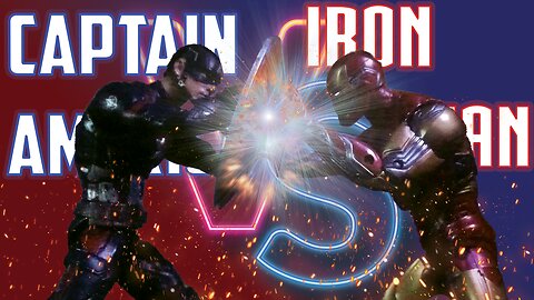 Iron Man VS Captain America: Which action figure will come out on top in this stop motion fight?