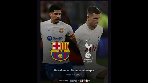 Barcelona vs. Tottenham