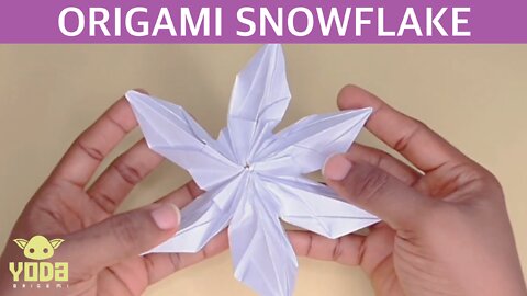How To Make An Origami Snowflake - Easy And Step By Step Tutorial