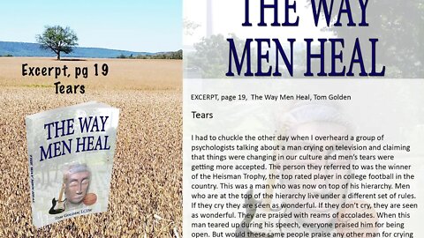 Excerpt - The Way Men Heal - A man's tears and the hierarchy